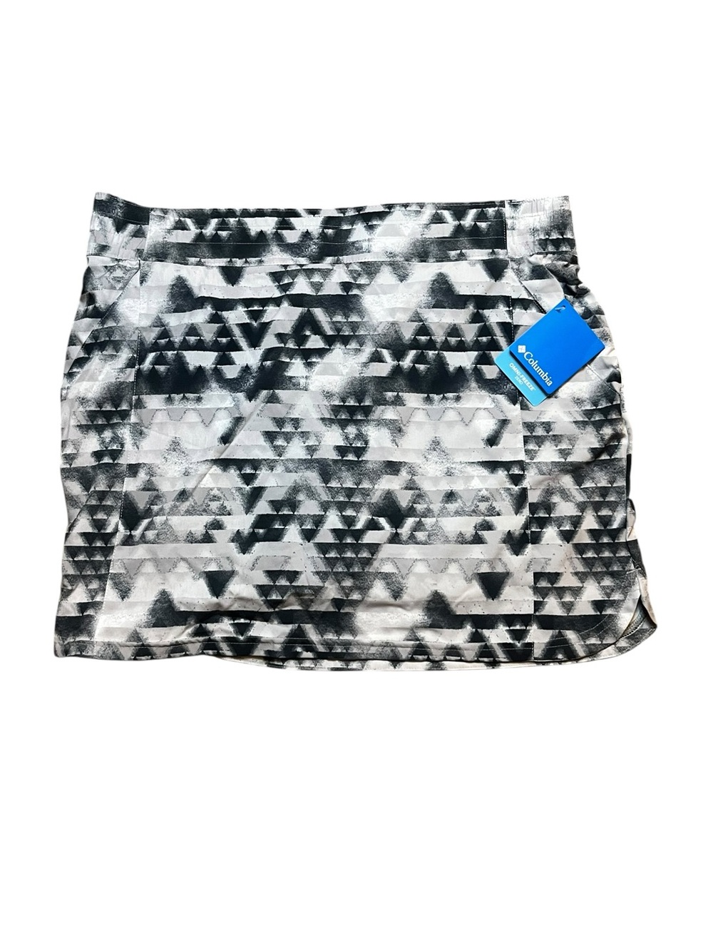 Columbia Women XL Lazy Creek Chill Zero FS Printed Skort With Pockets NWT